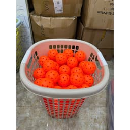 Bóng Tập Luyện Màu Cam - Combo 20,30,50,100 Quả - Bóng Sân Ngoài, Độ Nảy Tốt, Dành Cho Người Mới 7