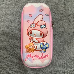 Hộp bút in nổi 3D hình pony kuromi melody hộp đựng bút cho bé gái cỡ lớn siêu nhẹ cao cấp 8
