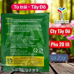 Phân Bón Lá Vi Lượng To Trái Tây Đô TADO PLATINUM - Tăng Đậu Quả, Dưỡng Trái Lớn Đều, Nặng Ký (Gói 20g pha 20 lít) 4