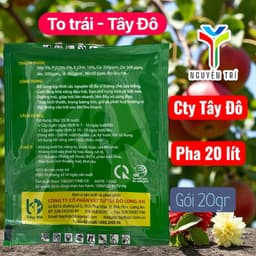 Phân Bón Lá Vi Lượng To Trái Tây Đô TADO PLATINUM - Tăng Đậu Quả, Dưỡng Trái Lớn Đều, Nặng Ký (Gói 20g pha 20 lít) 6