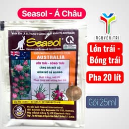 Phân Bón Lá Seasol Úc (Gói 15ml) - Chuyên Dùng Cho Thanh Long, Giúp Lớn Trái, Bóng Trái, Tai Xanh 1
