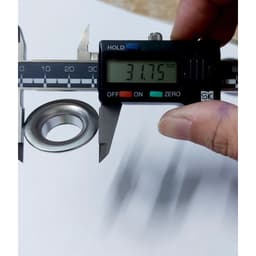 Khoen mắt cáo 17mm Long đền có chấu Chân cao 10mm Chuyên đóng bạt dày, PVC, HDPE, bạt lưới, bạt xe tải 9