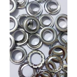 Khoen mắt cáo 17mm Long đền có chấu Chân cao 10mm Chuyên đóng bạt dày, PVC, HDPE, bạt lưới, bạt xe tải 4