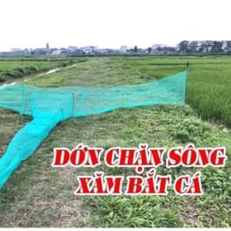 [ tặng giỏ đựng cá ] Dớn chặn sông, suối, ao, hồ, cửa ruộng... bắt cá, cua, tôm, tép... 2