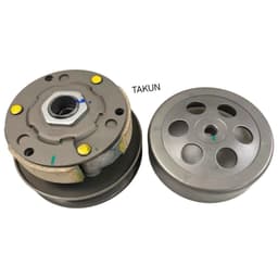 Bộ puly nồi côn sau ba càng, chuông văng ly hợp xe NOUVO 4, LX.... 1