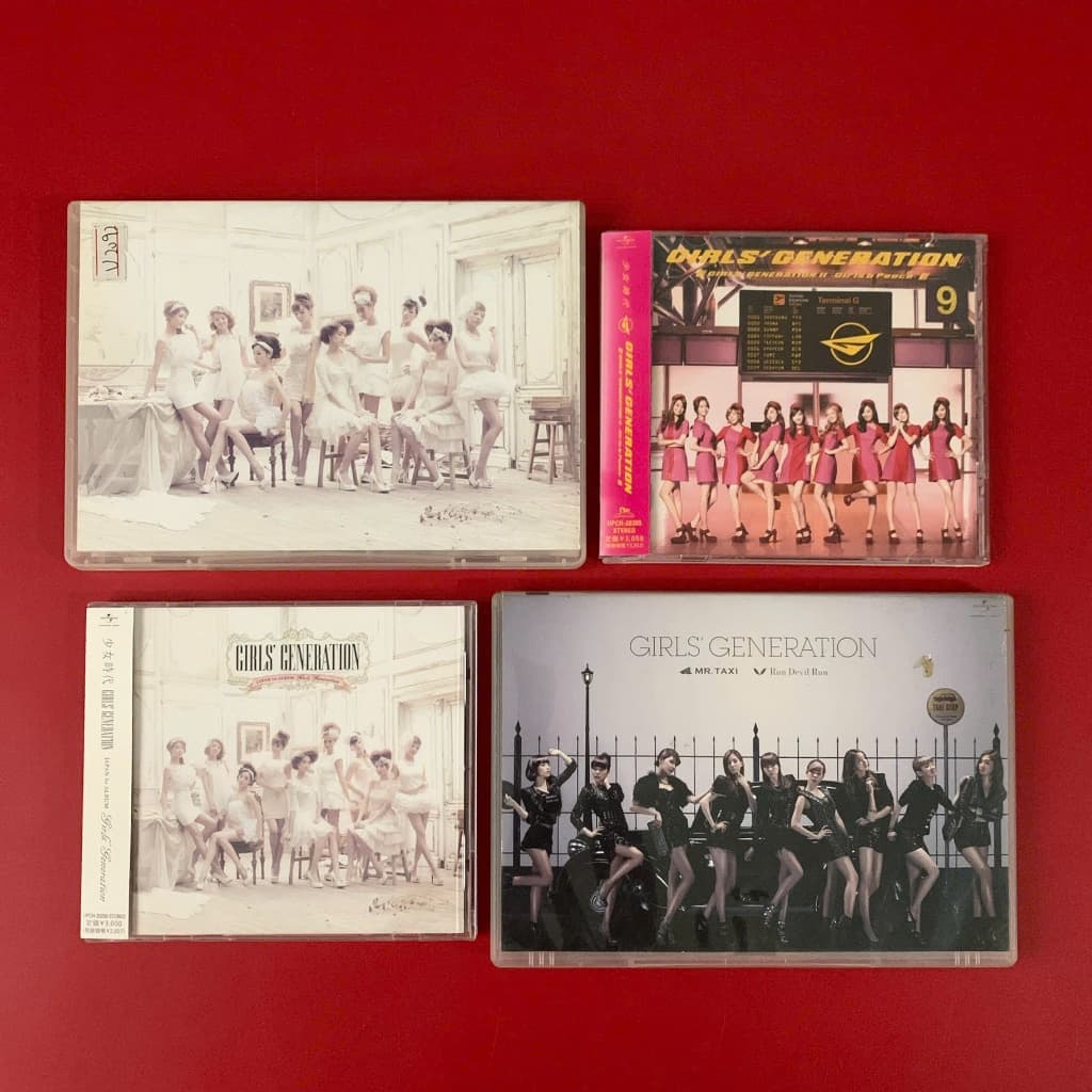 Đĩa SNSD (Girls' generation) chính hãng cũ – album Kpop sưu tầm