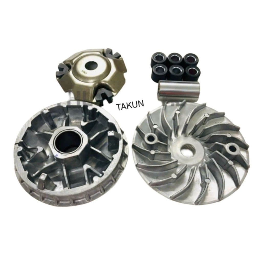 Bộ mặt nhôm quạt nồi côn trước, chén bi trượt văng ly hợp xe VARIO, CLICK....