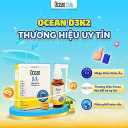 Combo Tăng Đề Kháng, Con Cao Lớn Gồm Siro Immunix3 & Ocean D3K2, Nhập Khẩu Chính Hãng 8