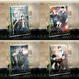 (Kèm ảnh) Khung kính IN HÌNH TEAM LEZHIN COMICS MANHWA JINX BACKLIGHT QUỶ DẠ KHÚC BL trang trí để bàn 2 size 1