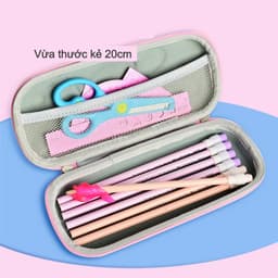 Hộp bút in nổi 3D hình pony kuromi melody hộp đựng bút cho bé gái cỡ lớn siêu nhẹ cao cấp 4