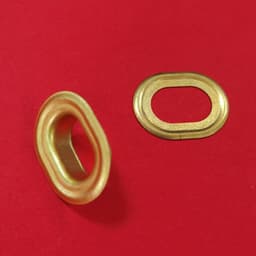Khoen mắt cáo oval 17mm Chân cao 7mm Bằng thau không gỉ Làm thủ công,nón,balo,túi xách,tạp dề 4