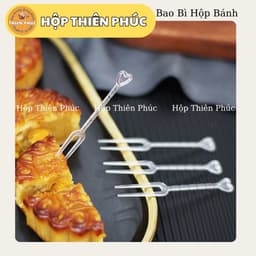 Set Dao Cắt bánh trung thu kèm 4 nĩa dùng bánh cao cấp 2
