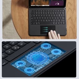 Bao da kèm bàn phím ESR Rebound Magnetic 360 cho iPad Pro/Air M3/M4/M5 - Màu đen 7