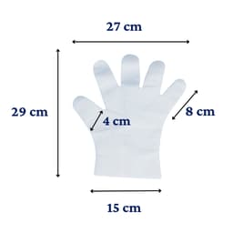 Bao Tay NiLon TADAHOME Chống Thấm Nước, Găng Tay Nhà Bếp, Bao Tay Thực Phẩm Hàng Dày Dặn - DOMUS 4