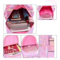 Ba lô bé gái siêu nhẹ hình kitty pony kỳ lân chống thấm nước cho học sinh mẫu giáo cấp 1 tiểu học 9