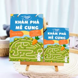 Thẻ Flash EVON BABY dạy bé tập nói - MÊ CUNG PHÁT TRIỂN TƯ DUY 8