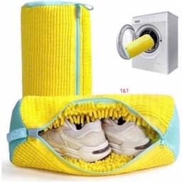 Túi Vải Giặt Giày Giúp Bảo Vệ Giày Và Máy Giặt siêu tiện dụng 4