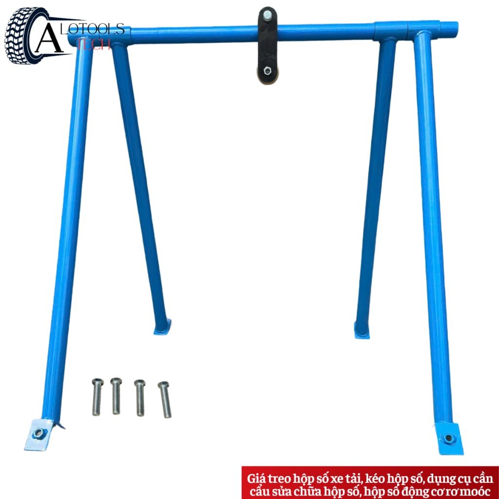 Giá treo hộp số xe tải 1 tấn, dụng cụ kéo hộp số, dụng cụ cần cẩu sửa chữa hộp số, hộp số động cơ rơ moóc