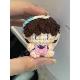 tlhh | Móc khoá len doll mini theo yêu cầu(~5cm) 4