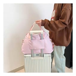 Túi đựng đồ du lịch, Túi xách Túi hành lý dung tích lớn, Túi đeo chéo một vai Hello Kitty dễ thương 2