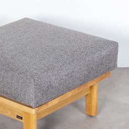 Ghế Sofa Gỗ Cao Su Tự Nhiên  Vải Xám - Chất lượng và Đẹp mắt 3