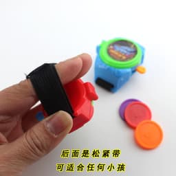 Vỉ 24 Chiếc Đồng Hồ Bắn Đĩa Đồ Chơi Đồng Hồ Đeo Tay Phóng Đĩa Cực Hay 4