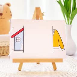 Thẻ Flash EVON BABY dạy bé tập nói- Rèn Tính Tập Trung Cho Bé Giảm Chú Ý - VẼ HÌNH CÒN THIẾU 7