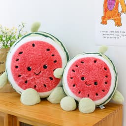 Gấu Bông Quả Dưa Hấu Siêu Mềm Mịn, Gối Ôm Trái Cây Dễ Thương, Quà Tặng Ý Nghĩa - Gấu Bông MIU GẤU XINH 5