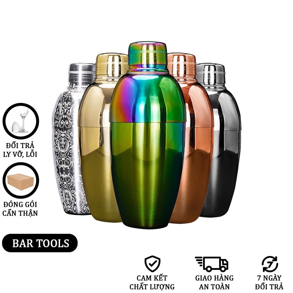 Cocktail Shaker Birdy - Bình lắc pha chế cho bartender chuyên nghiệp - Bình shaker pha chế tại nhà