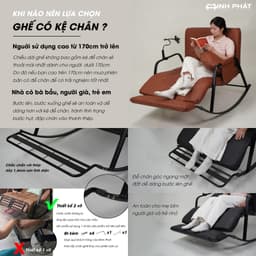 Ghế Minh Phát Ghế Bập Bênh 5 nấc điều chỉnh, thư giãn, đọc sách, Minh Phát Furniture 22 3