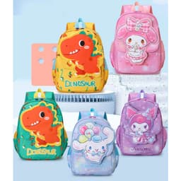 Balo mẫu giáo, mầm non bé trai, bé gái siêu nhẹ, chống thấm nước pony sky kuromi Melody Cinnamoroll 6