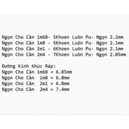 Cần Câu WuTu Fishing - Lẻ Ngọn, Đọt Lẻ, Phiên Bản Nâng Cấp V1 OC 2