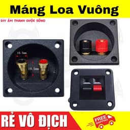Máng loa Vuông / cọc loa / cọc âm thanh / trạm loa DIY - 1
