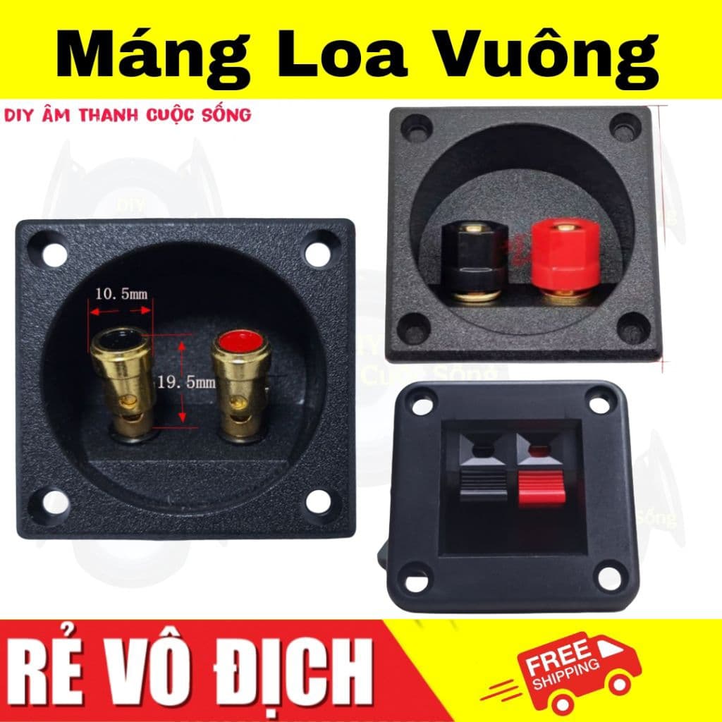 Máng loa Vuông / cọc loa / cọc âm thanh / trạm loa DIY -