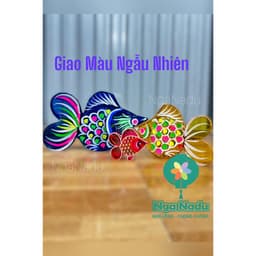 Đèn lồng Giấy kiếng Truyền thống-đèn Trung Thu hình con vật dân gian cá chép,thỏ,gà,kỳ lân trang trí lễ hội,siêu thị 2