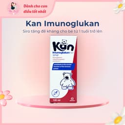 Siro gấu Kan ImunoGlukan tăng đề kháng cho bé từ 1 tuổi trở lên 120ml - Mẹ Rofi 2