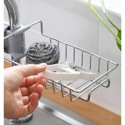 Kệ Để Đồ Rửa Chén Kẹp Vòi Nước Nhà Bếp - Giá Gắn Vòi Nước Để Đồ Rửa Chén Không Đọng Nước 8