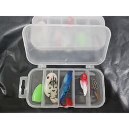 Hộp Mồi Lure, Bộ Mồi Lure Tổng Hợp Đủ Mọi Địa Hình Cá Sắt, Nhái Hơi, Cá Mềm, Hạt Gạo, Khóa Snap, Mồi Ruồi 3