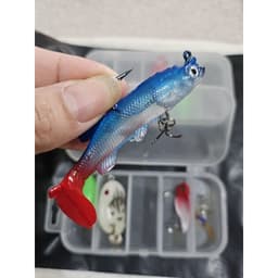 Hộp Mồi Lure, Bộ Mồi Lure Tổng Hợp Đủ Mọi Địa Hình Cá Sắt, Nhái Hơi, Cá Mềm, Hạt Gạo, Khóa Snap, Mồi Ruồi 6