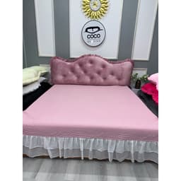 gối tựa đầu giường, nệm đầu giường, chất vải nỉ nhung, bông dày đứng phom, full size 2