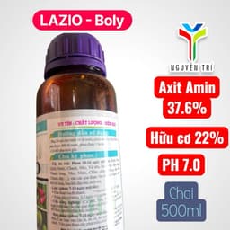 Phân Bón Lá Hữu Cơ Sinh Học Boly Lazio 500ml Nhập Khẩu Ý - Đâm Chồi, Mập Đọt, Xanh Lá, Lớn Trái 5