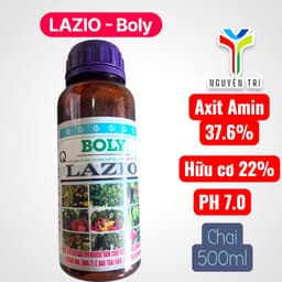 Phân Bón Lá Hữu Cơ Sinh Học Boly Lazio 500ml Nhập Khẩu Ý - Đâm Chồi, Mập Đọt, Xanh Lá, Lớn Trái 1