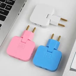 ổ cắm điện chia 3 công suất 2500w nhỏ gọn tiện lợi xoay 180 độ 3