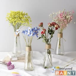 Bình hoa thủy tinh, Lọ hoa decor  trang trí dùng để cắm hoa, trồng cây thủy canh 3