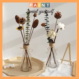 Bình hoa thủy tinh, Lọ hoa decor  trang trí dùng để cắm hoa, trồng cây thủy canh 5