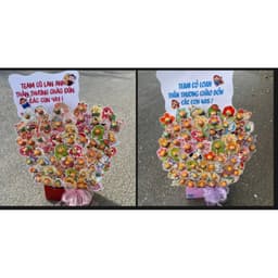 Set 100c Cài Kẹo Mút In 2 Mặt Theo Chủ Đề & Mix - Giấy Bọc Thẻ Cài Kẹo Mút Dễ Thương Lm Quà Tặng 1/6 Trung Thu 20/10 8/3 9