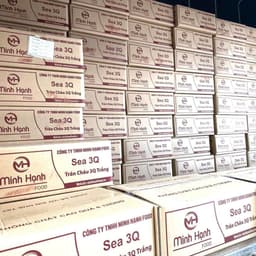 (PVT) (Nguyên Thùng 6 gói 12 kg) Trân châu 3q Sea Jelly Minh Hạnh/ Trân Châu 3Q , Đồ Khô Giá Sỉ , dokhogiasi
 3
