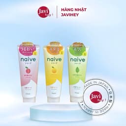 Sữa rửa mặt Naive 130g - giúp da sạch sâu, ngừa mụn Nhật Bản 1