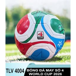 Quả bóng đá EUROxTHIENLONGVUONG bóng may số 5, số 4 - Tặng kim bơm & lưới đựng bóng 2