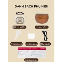 Nồi cơm điện GUGKDD 1L/1.2L/1.8L – Nấu cơm, hầm canh, giữ ấm, tiết kiệm điện-TUIDO SHOP 6